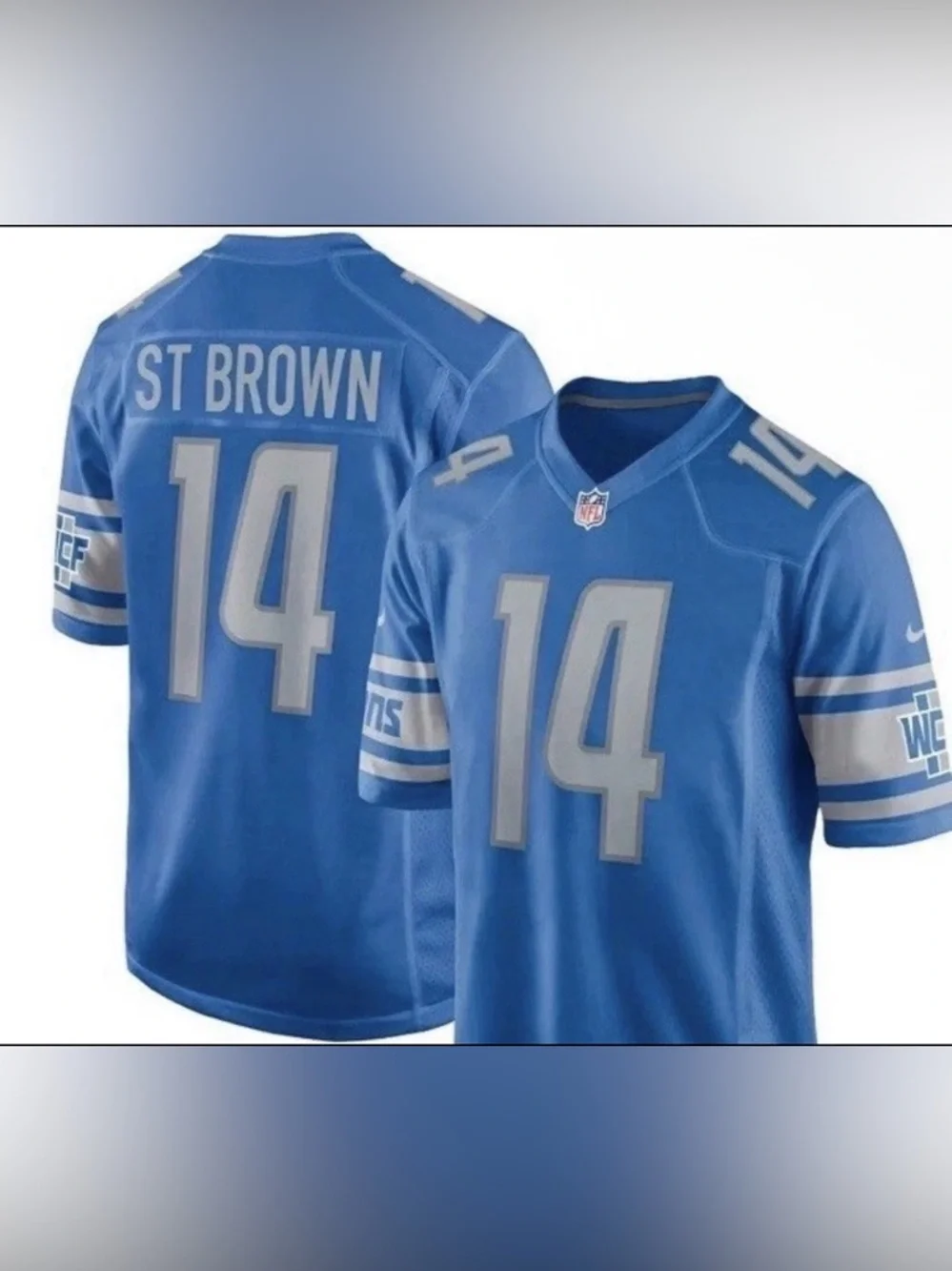 Amon-Ra St. Brown Detroit Lions Men's Nike NFL Jersey Size Large | #14